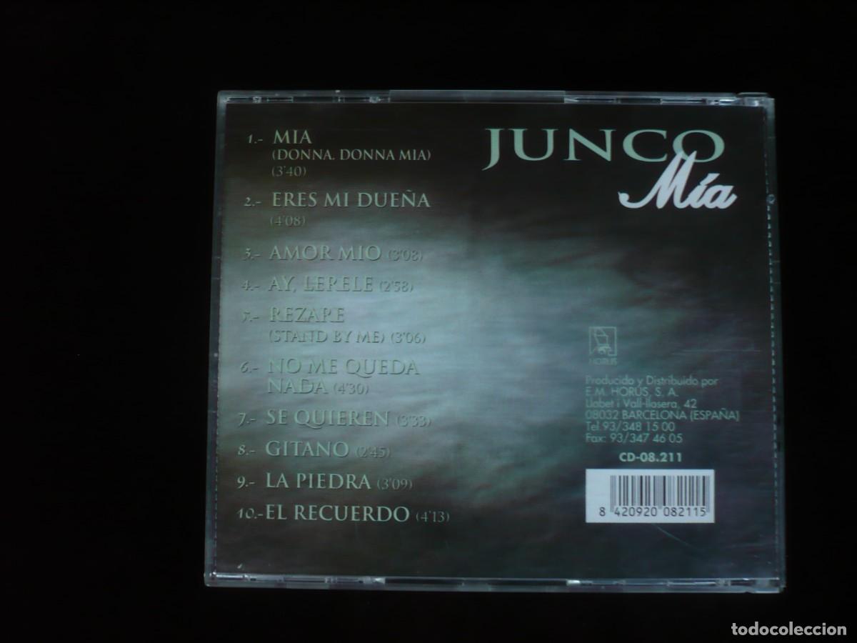 CDs de m&uacute;sica: junco - mia - cd como nuevo - Foto 2