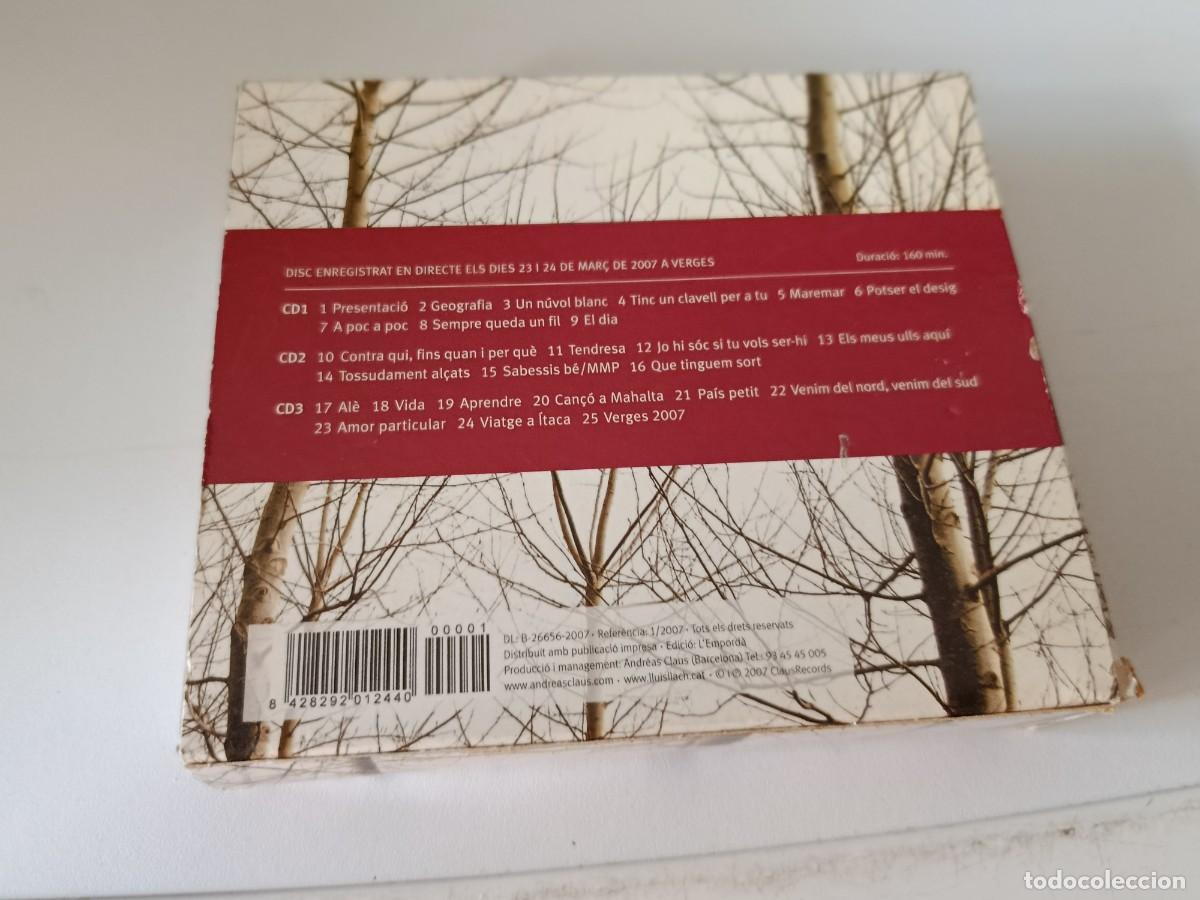 CDs de m&uacute;sica: 3 CD LLUIS LLACH VERGES 2007 - Foto 2