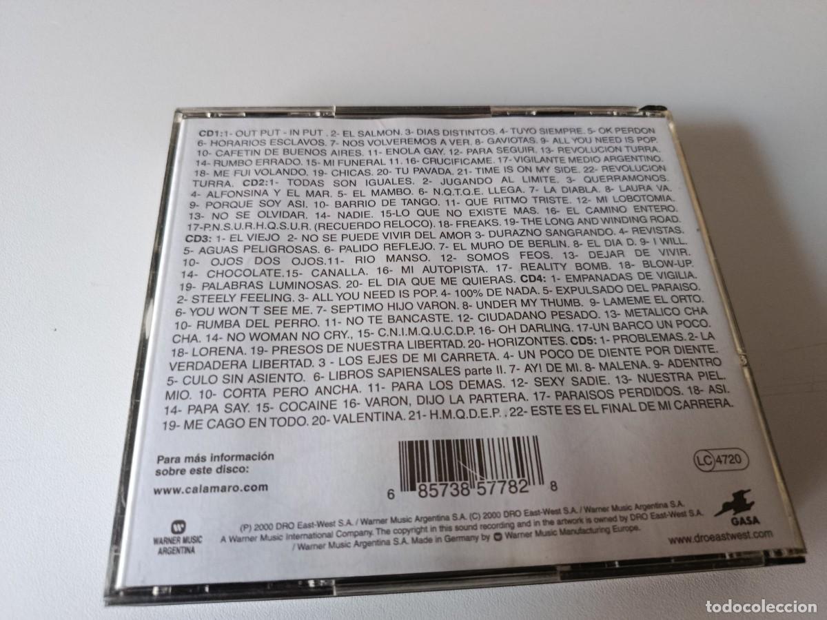 CDs de m&uacute;sica: 5 CD ANDRES CALAMARO SALMON - Foto 2