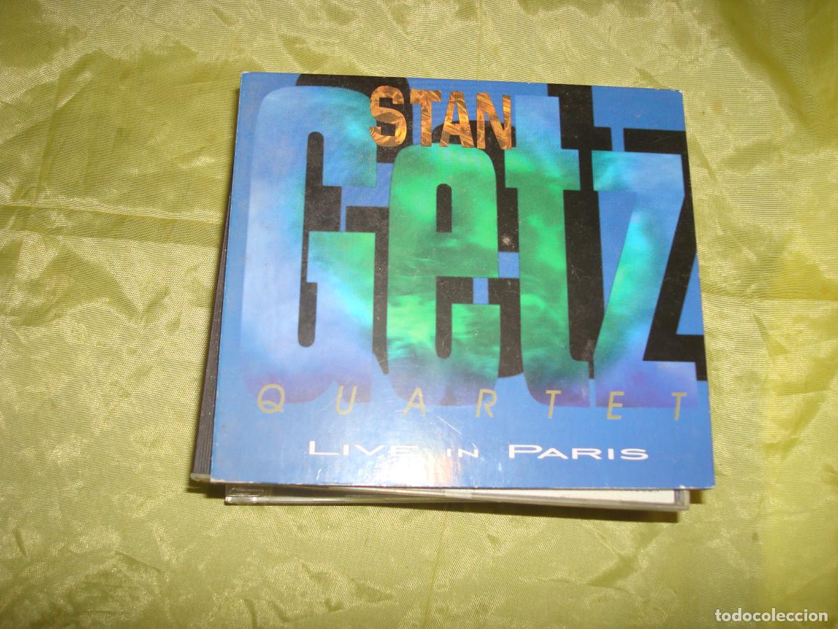 CDs de m&uacute;sica: STAN GETZ QUARTET. LIVE IN PARIS. CD DIGIPACK . IMPECABLE(#) - Foto 1