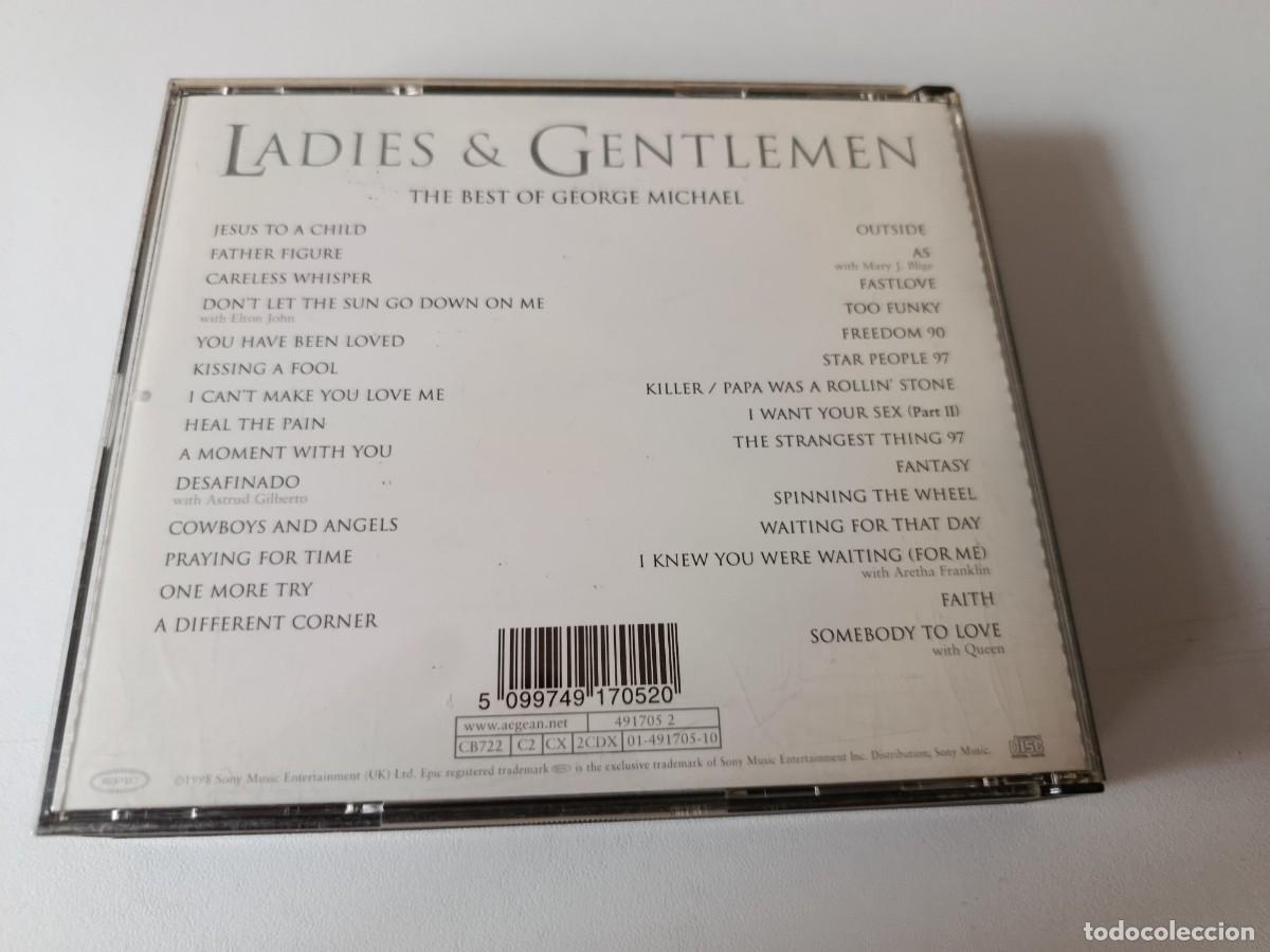 CDs de m&uacute;sica: 2 CD GEORGE MICHAEL LAIDES & GENTLEMEN - Foto 2