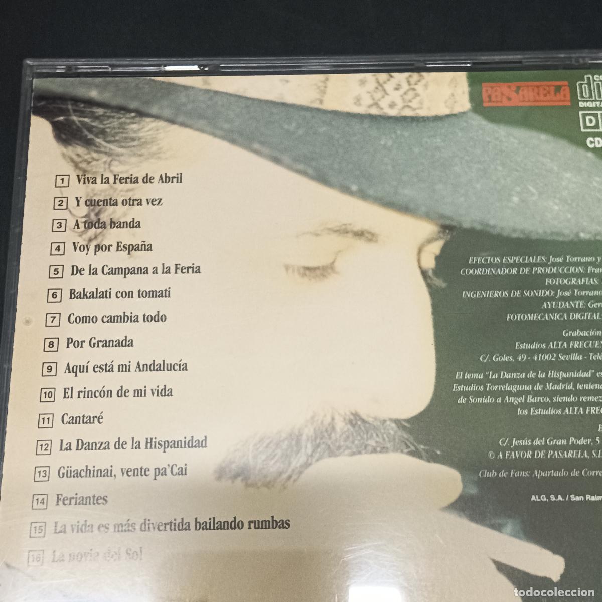 CDs de m&uacute;sica: PASCUAL GONZ&Aacute;LEZ, FERIA. CD - Foto 2