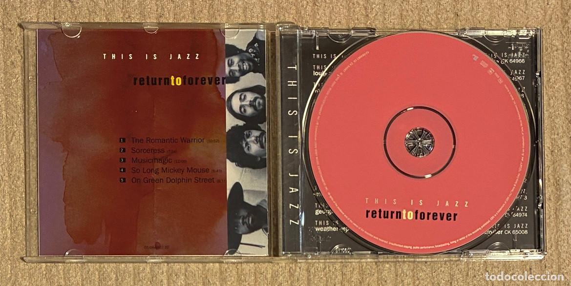 CDs de m&uacute;sica: Return To Forever. This Is Jazz (0843CD) - Foto 3