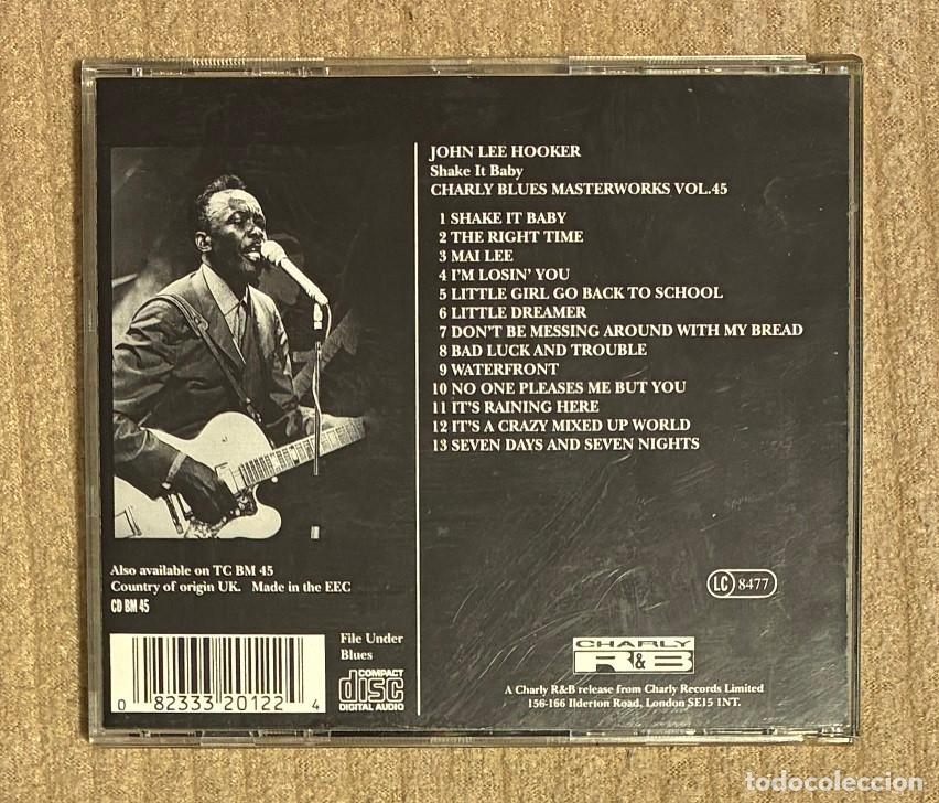 CDs de m&uacute;sica: John Lee Hooker. Shake It Baby (0845CD) - Foto 2