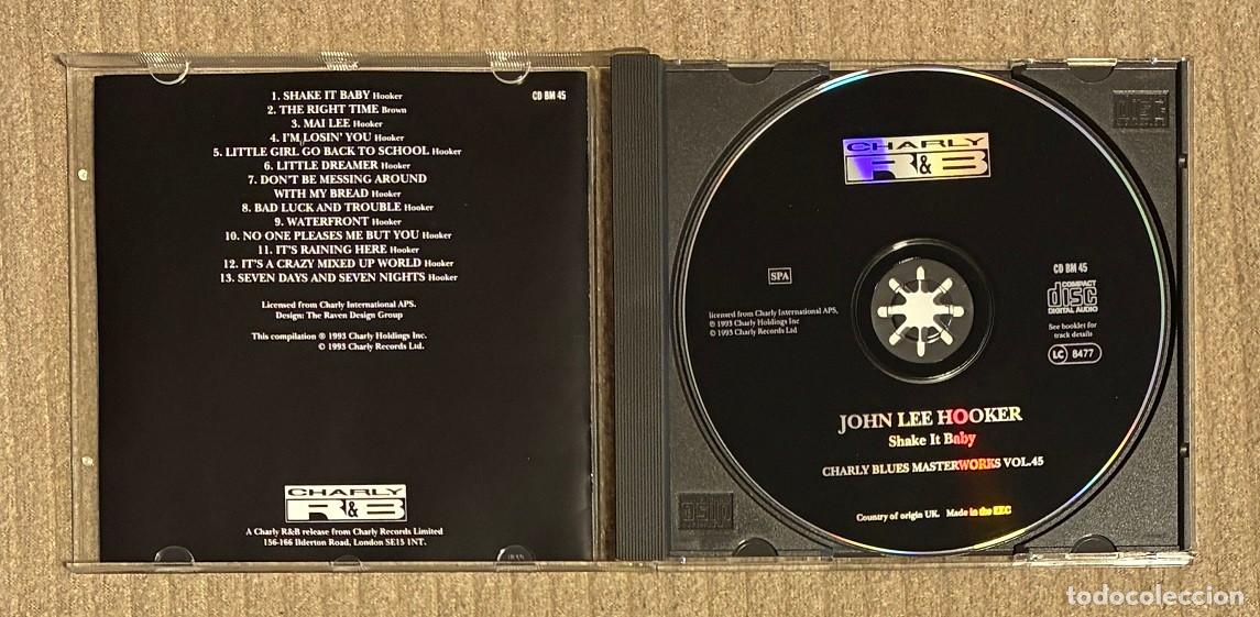 CDs de m&uacute;sica: John Lee Hooker. Shake It Baby (0845CD) - Foto 3
