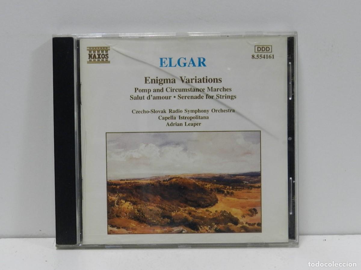 CDs de m&uacute;sica: DISCO CD. Elgar &ndash; Enigma Variations / Pomp and Circumstance Marches. COMPACT DISC. - Foto 1