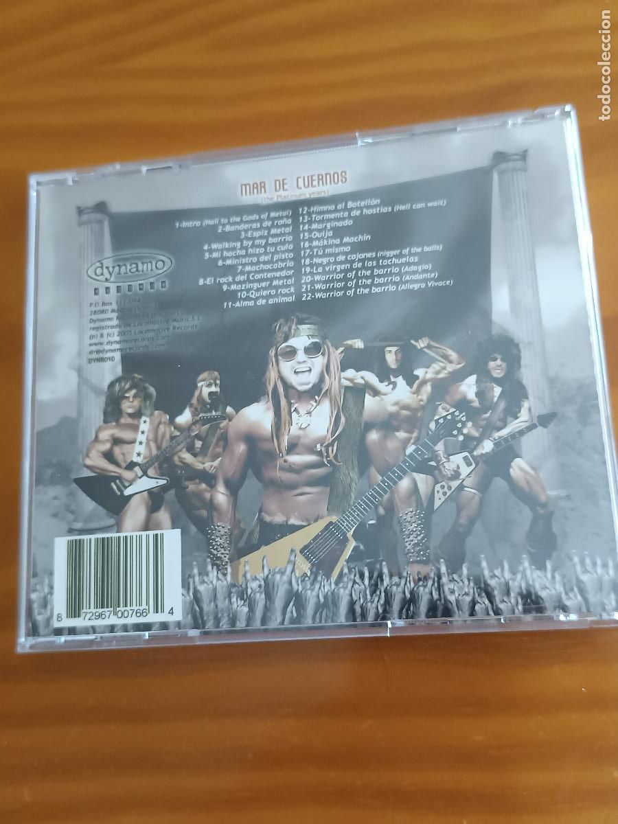CDs de m&uacute;sica: GIGATRON - MAR DE CUERNOS (THE PLATINUM YEARS) CD - Foto 2