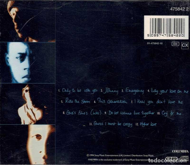 CDs de m&uacute;sica: Permanent shade of blue. CD - Roachford - Foto 2