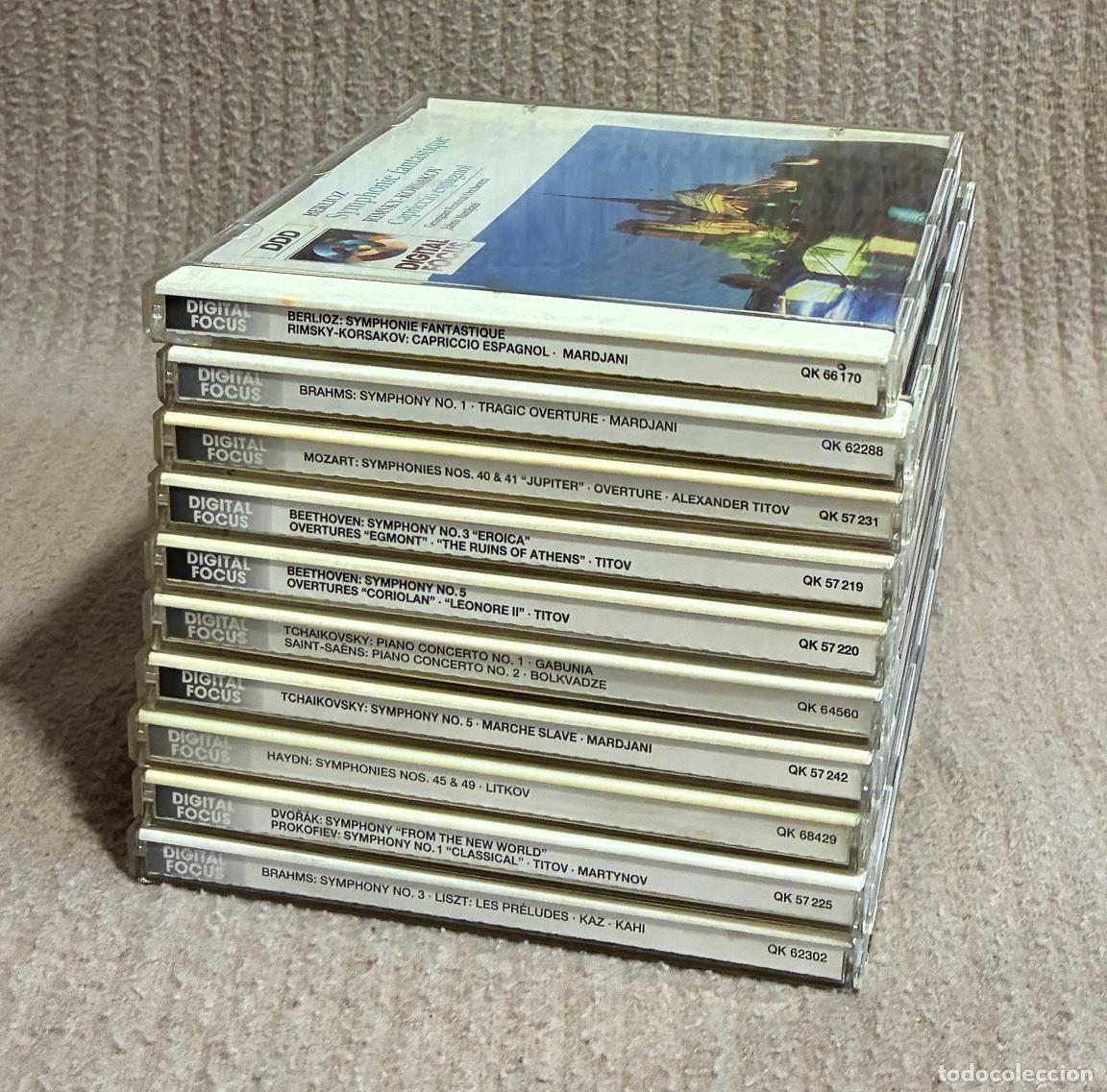 Music CDs: Sony Digital Focus. Musica Clasica. 10 CD&acute;S (0863CD)