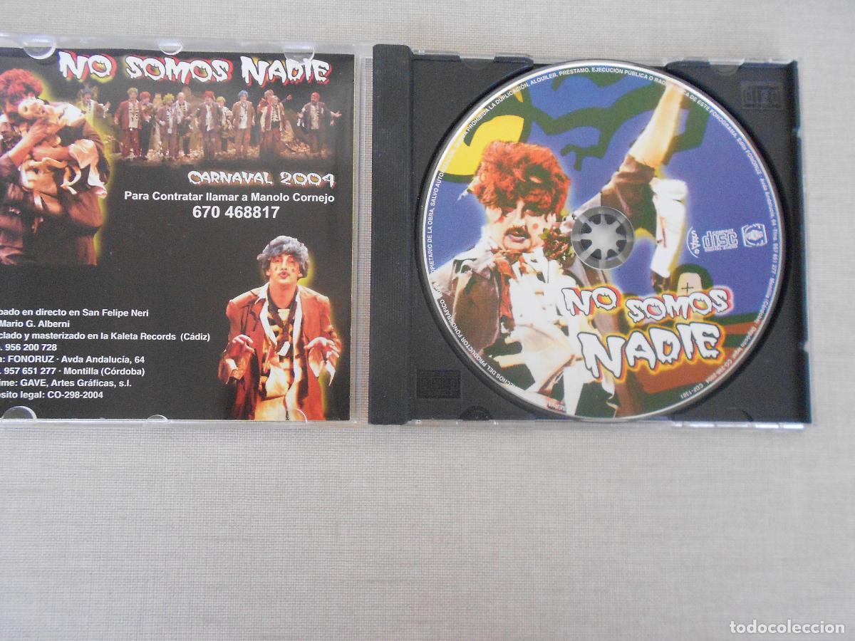 CDs de m&uacute;sica: NO SOMOS NADIE - CARNAVAL 2004 CD - Foto 2