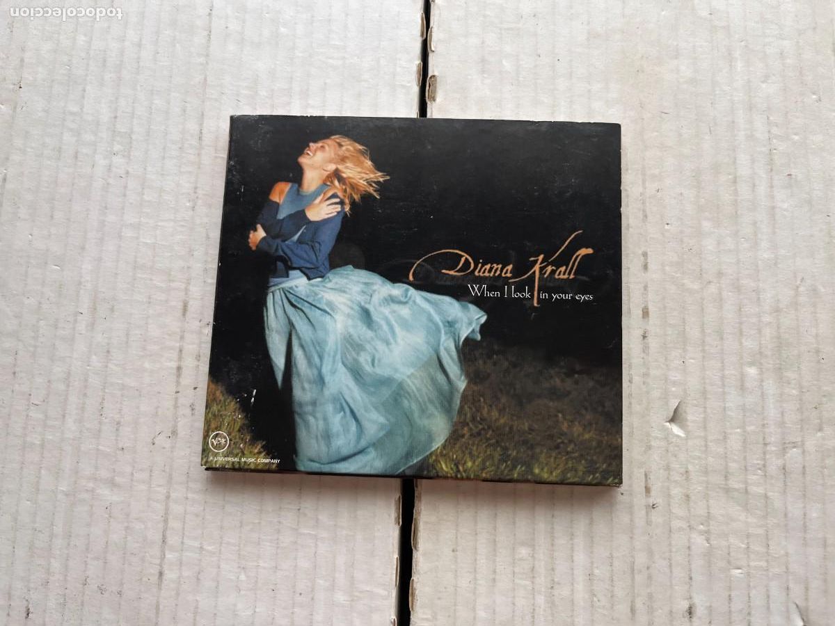 Musik-CDs: DIANA KRALL WHEN I LOOK IN YOUR EYES AJA CARTON MEDIA - CD MUSICA KREATEN