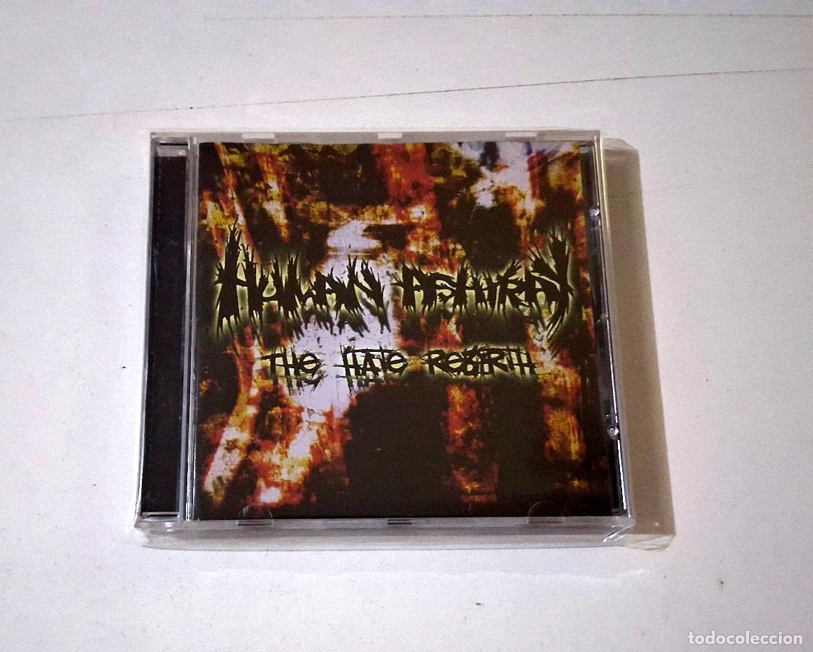 CDs de m&uacute;sica: HUMAN ASHTRAY &rdquo;THE HATE REBIRTH&rdquo; CD 11 TRACKS COMO NUEVO - Foto 1
