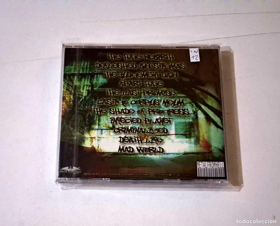 CDs de m&uacute;sica: HUMAN ASHTRAY &rdquo;THE HATE REBIRTH&rdquo; CD 11 TRACKS COMO NUEVO - Foto 2