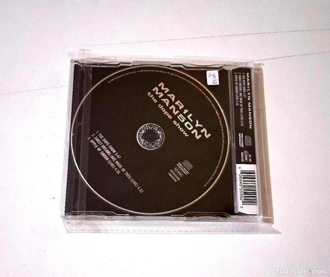 CDs de m&uacute;sica: MARILYN MANSON &rdquo;THE DOPE SHOW&rdquo; CD SINGLE 3 TRACKS - Foto 2
