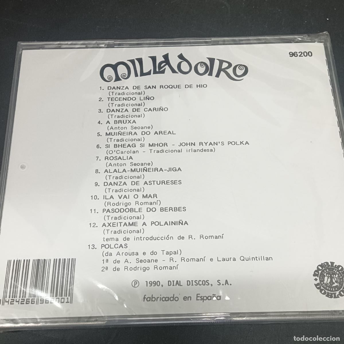 CDs de m&uacute;sica: Milladoiro. A Galicia de Maeloc. CD - Foto 2