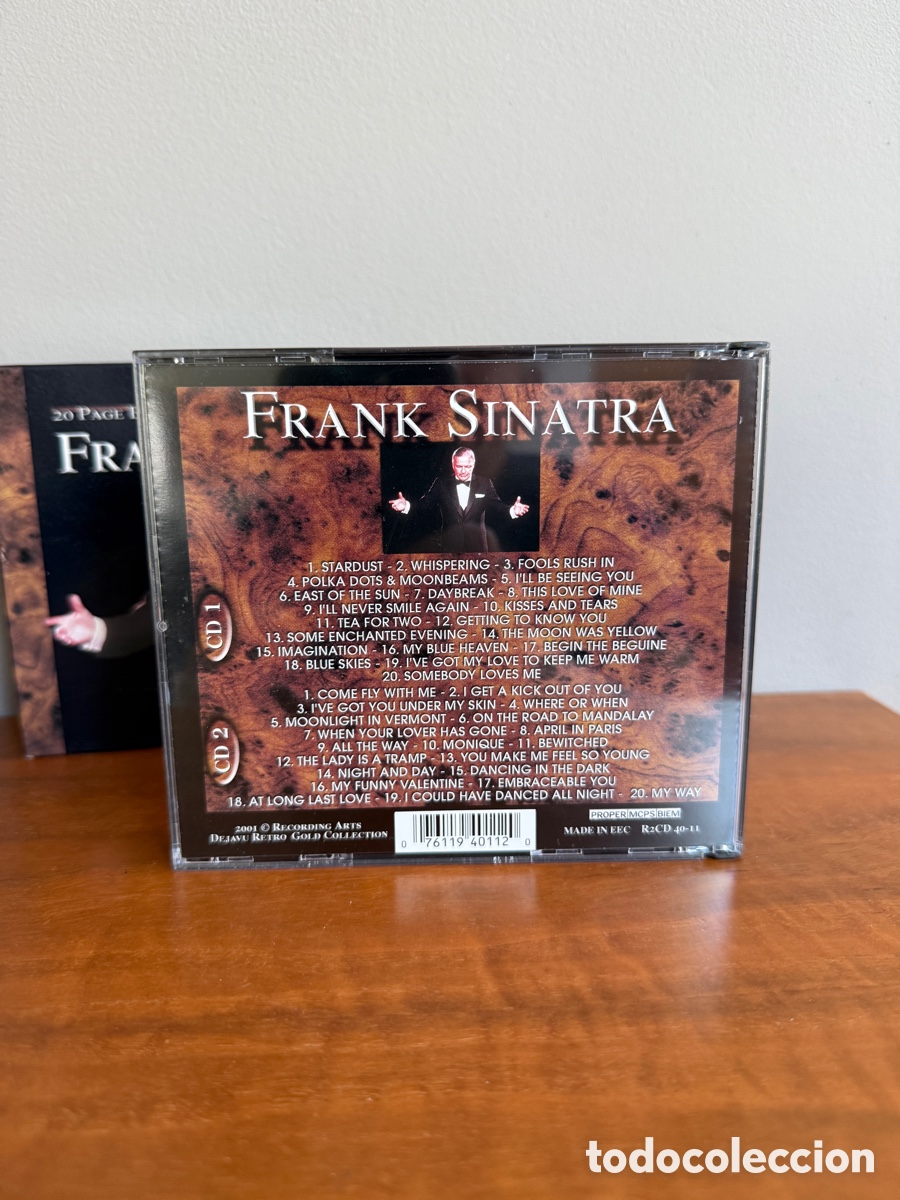CDs de m&uacute;sica: Frank Sinatra 2x CD de luxe edici&oacute;n - Foto 7