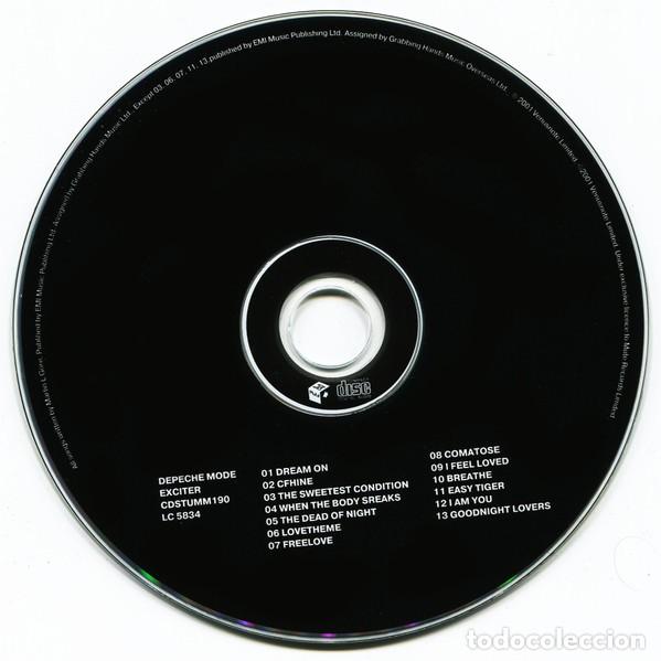 CDs de m&uacute;sica: CD Depeche Mode &ndash; Exciter, mispress Rusia - Foto 3