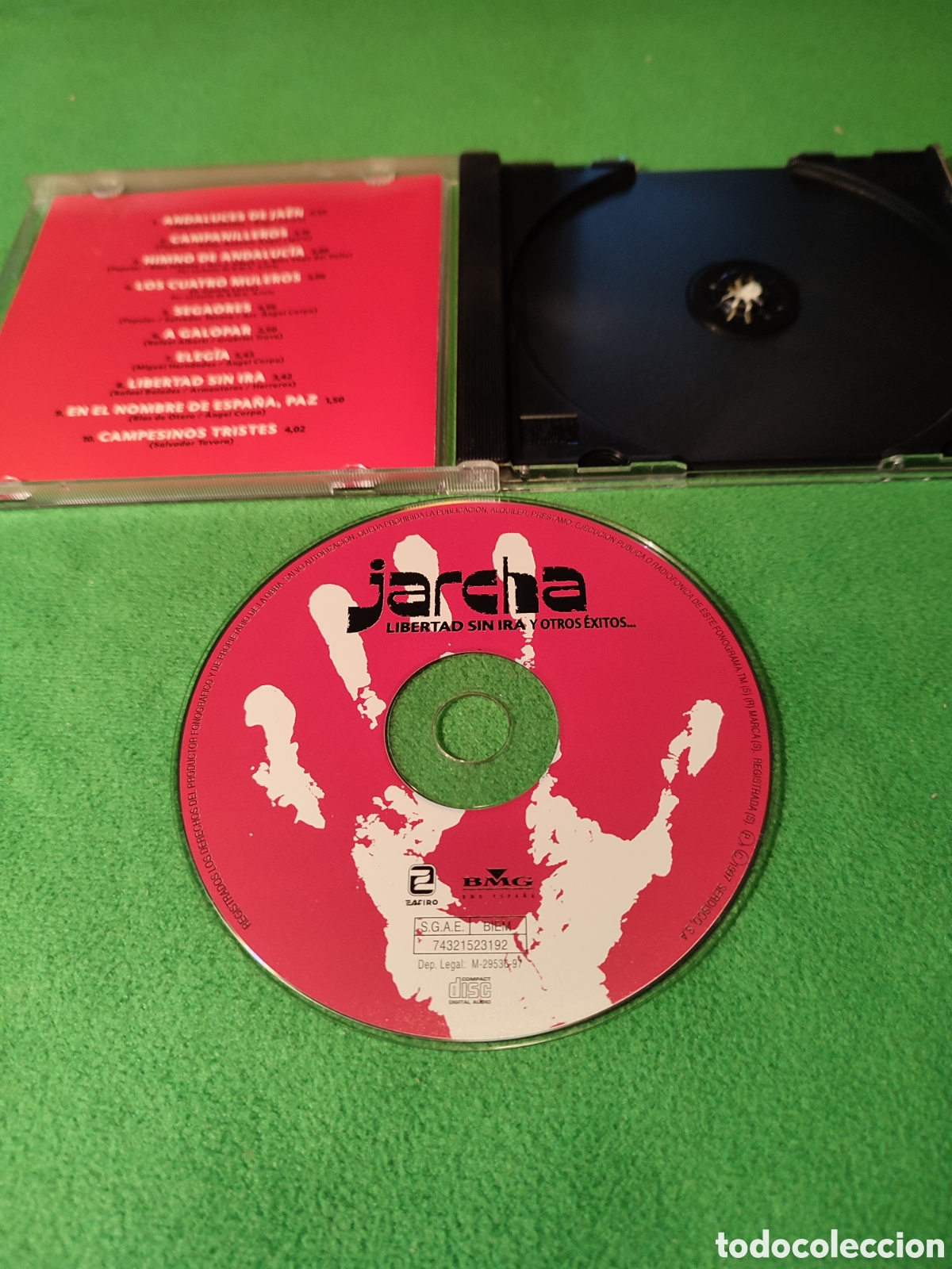 CDs de m&uacute;sica: Jarcha - Libertad sin ira y otros &eacute;xitos - Foto 2