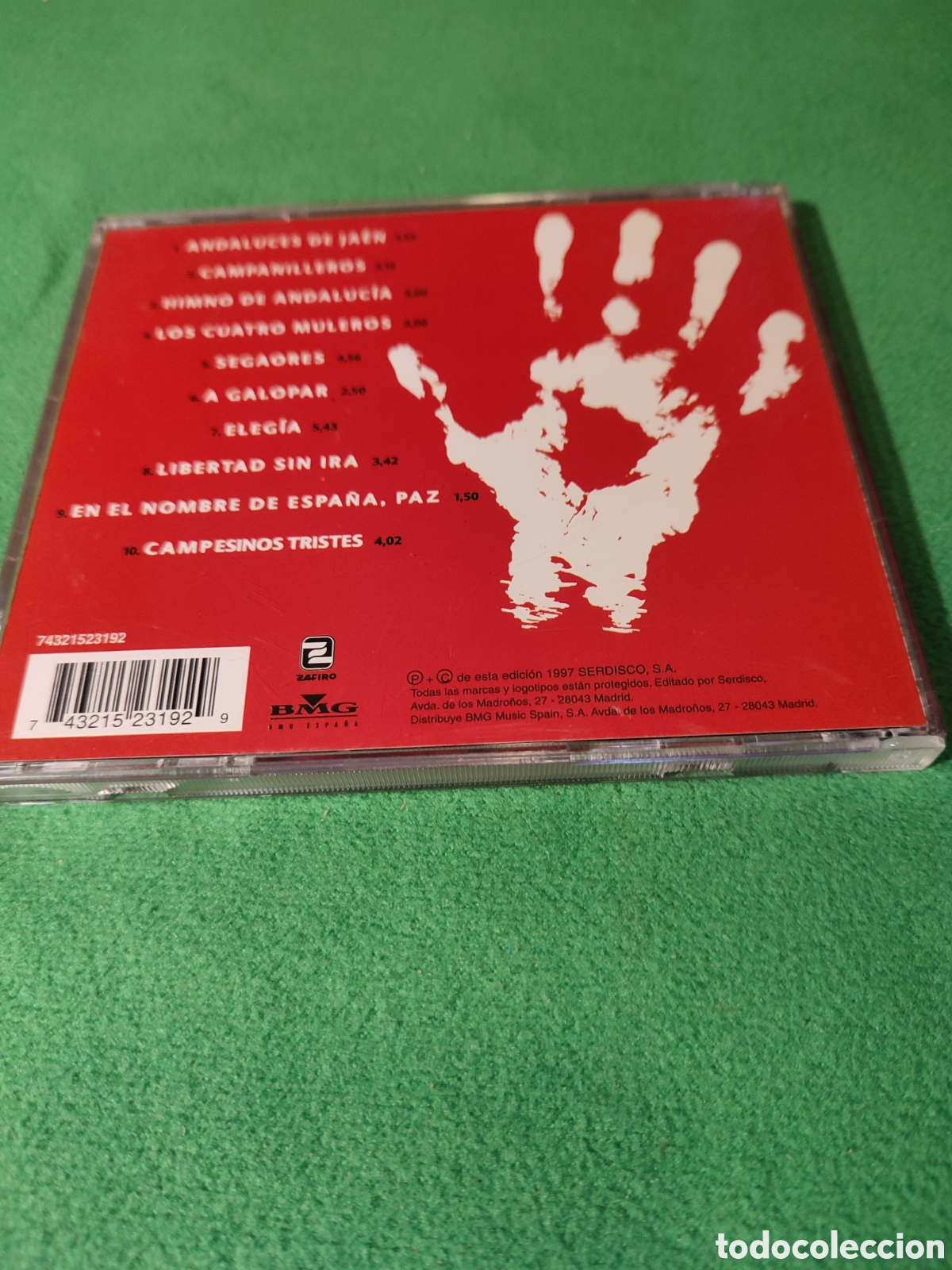 CDs de m&uacute;sica: Jarcha - Libertad sin ira y otros &eacute;xitos - Foto 3