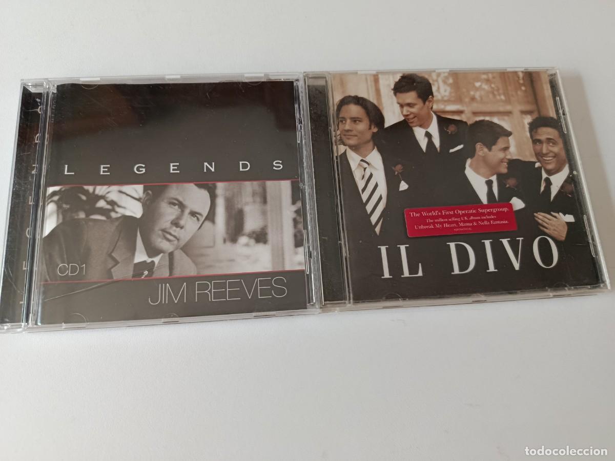 CDs de m&uacute;sica: 2 CD LEGENDS JIM REEVES - IL DIVO - Foto 1