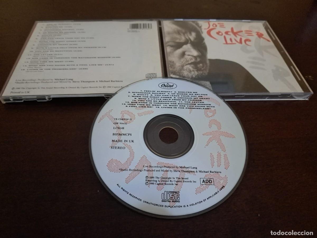 CDs de m&uacute;sica: JOE COCKER - CD - LIVE - EN DIRECTO - Foto 1