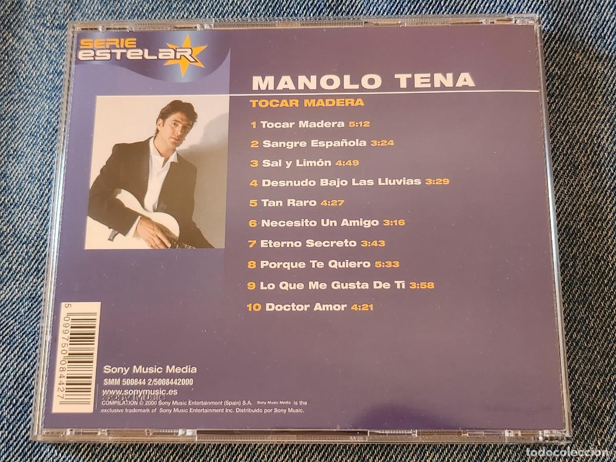 CDs de m&uacute;sica: Manolo Tena Tocar madera - Foto 2