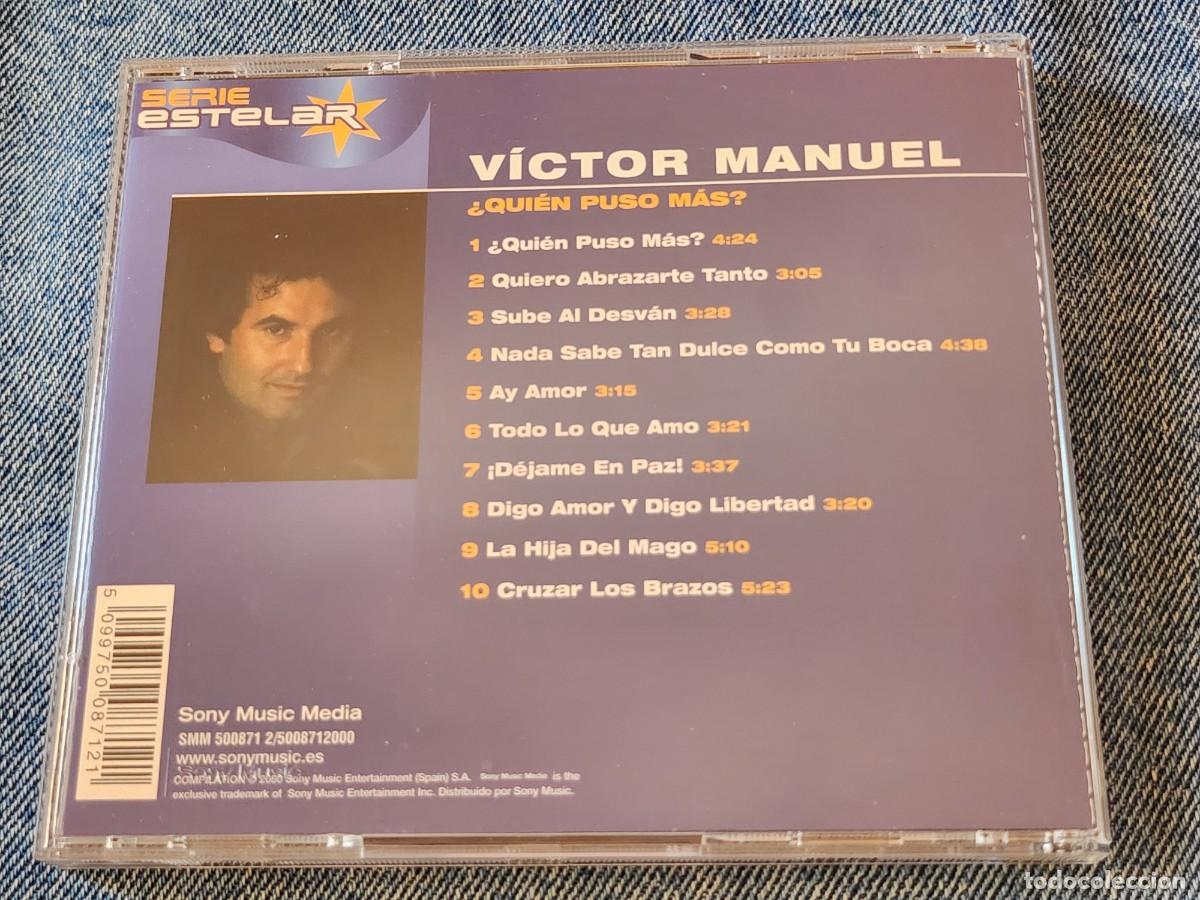 CDs de m&uacute;sica: Victor Manuel &iquest;Qui&eacute;n puso m&aacute;s? - Foto 2
