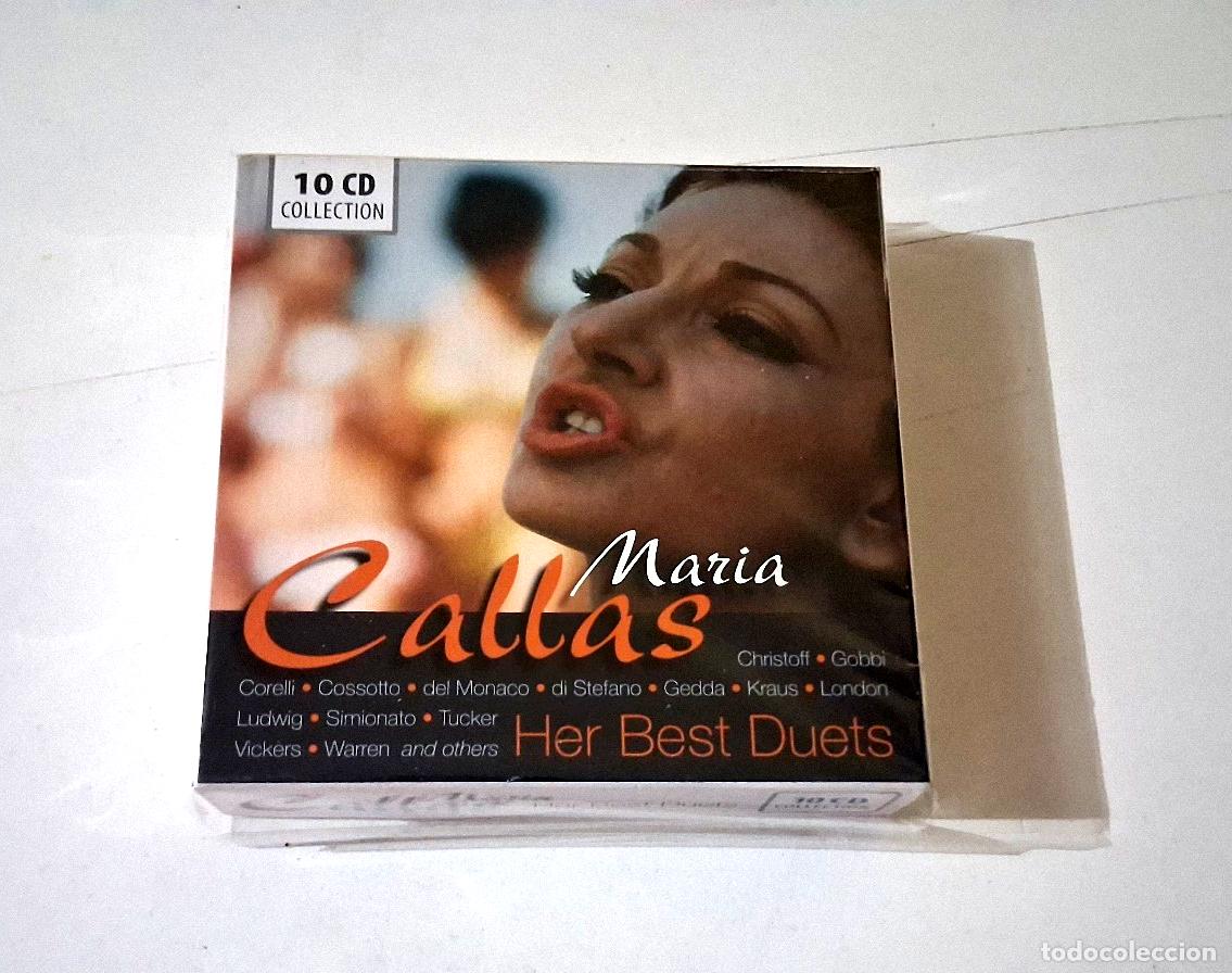 CDs de m&uacute;sica: MARIA CALLAS &rdquo;HER BEST DUETS&rdquo; 10CD BOX SET CD - Foto 1