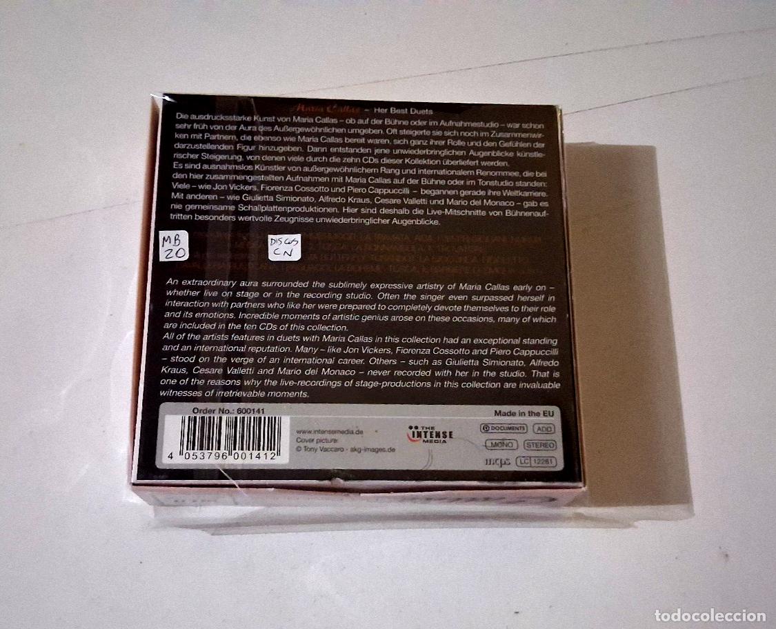 CDs de m&uacute;sica: MARIA CALLAS &rdquo;HER BEST DUETS&rdquo; 10CD BOX SET CD - Foto 2