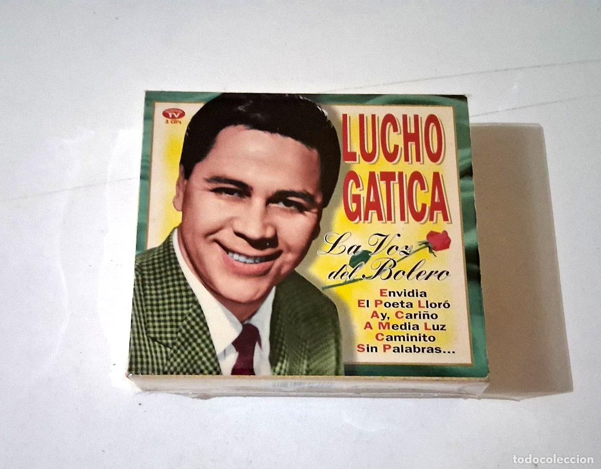 CDs de m&uacute;sica: LUCHO GATICA &rdquo;LA VOZ DEL BOLERO&rdquo; 3CD CD - Foto 1