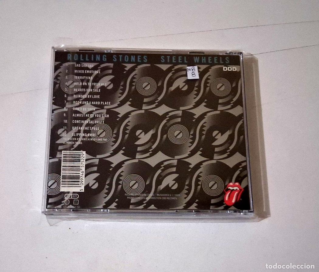 CDs de m&uacute;sica: ROLLING STONES &rdquo;STEEL WHEELS&rdquo; CD 12 TRACKS - Foto 2