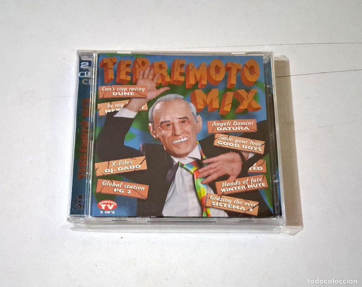 CDs de m&uacute;sica: CD &rdquo;TERREMOTO MIX&rdquo; 2CD 25 TRACKS CD - Foto 1