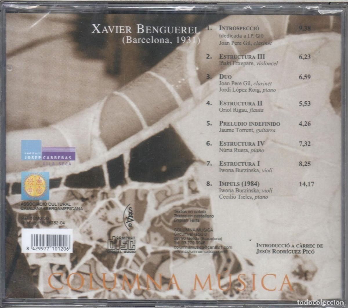 CDs de m&uacute;sica: Xavier Benguerel: Impuls Nuevo precintado - Foto 2