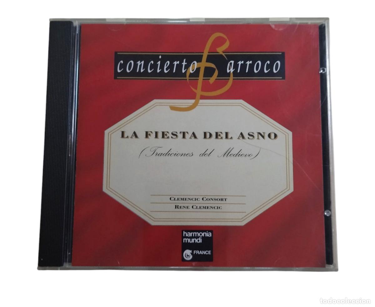 CDs de m&uacute;sica: CD LA FIESTA DEL ASNO - CONCIERTO BARROCO. - Foto 1