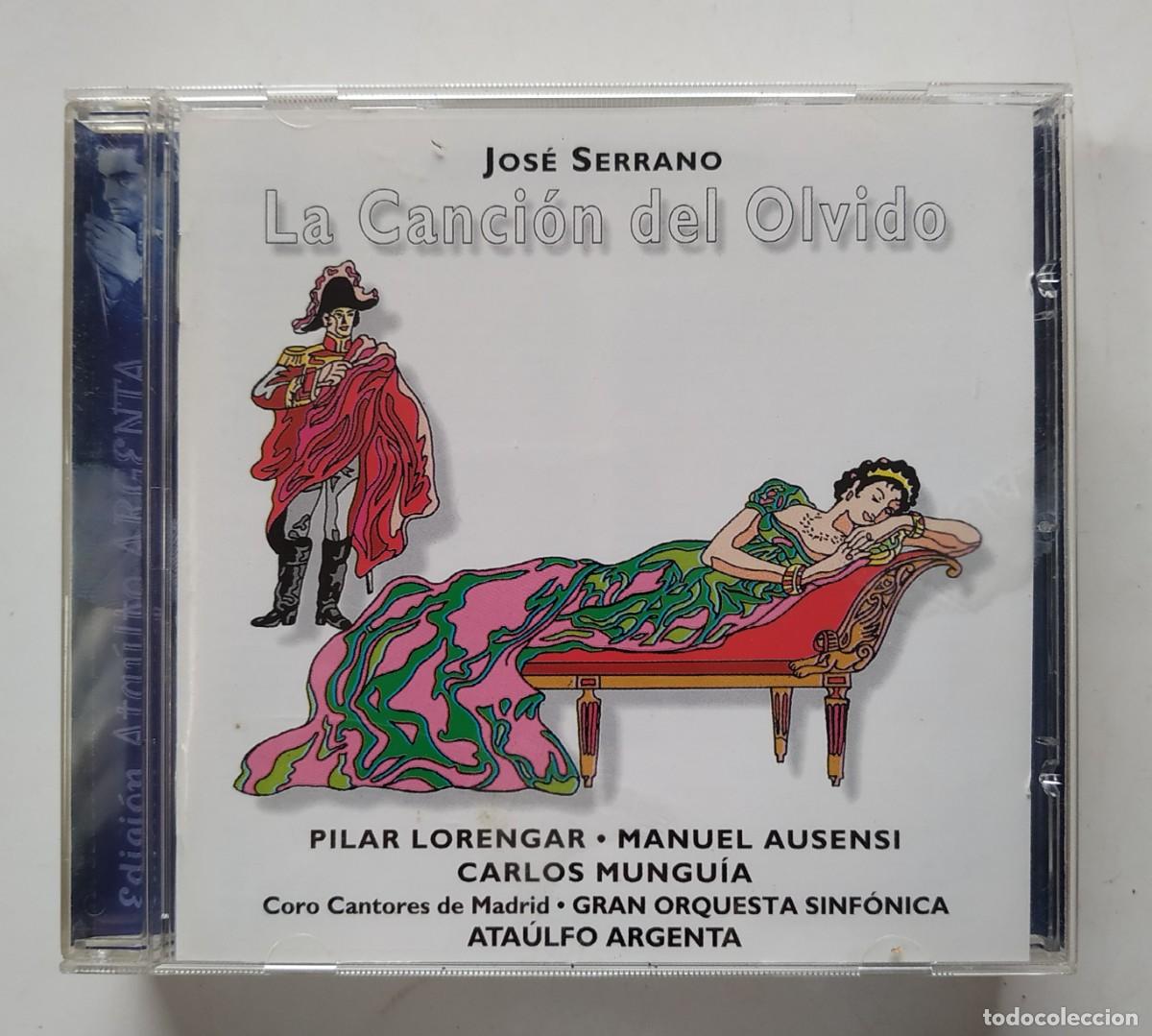 CDs de m&uacute;sica: CD JOSE SERRANO LA CANCION DEL OLVIDO - Foto 1