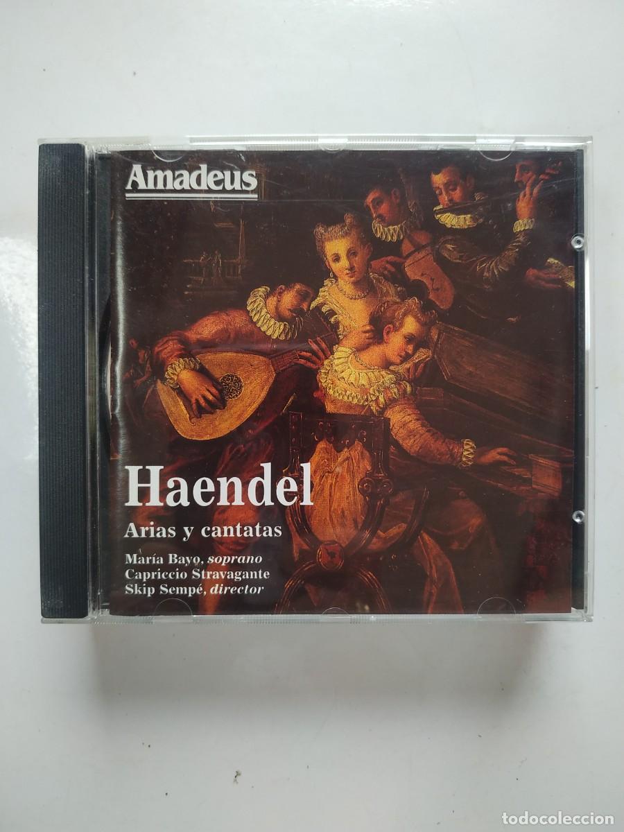CDs de m&uacute;sica: CD HAENDEL - ARIAS Y CANTATAS - Foto 1