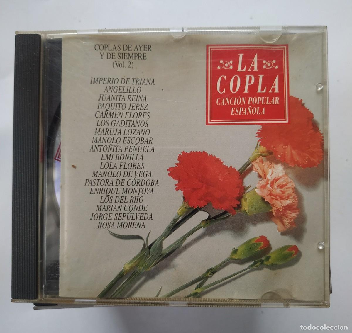 Music CDs: CD LA COPLA - CANCI&Oacute;N POPULAR ESPA&Ntilde;OLA - VOLUMEN 2
