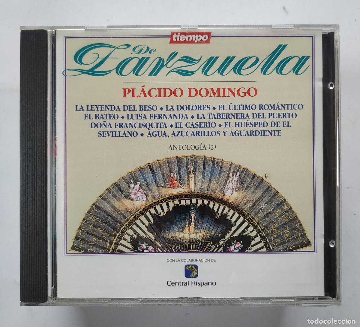 Music CDs: CD ZARZUJELA PLACIDO DOMINGO