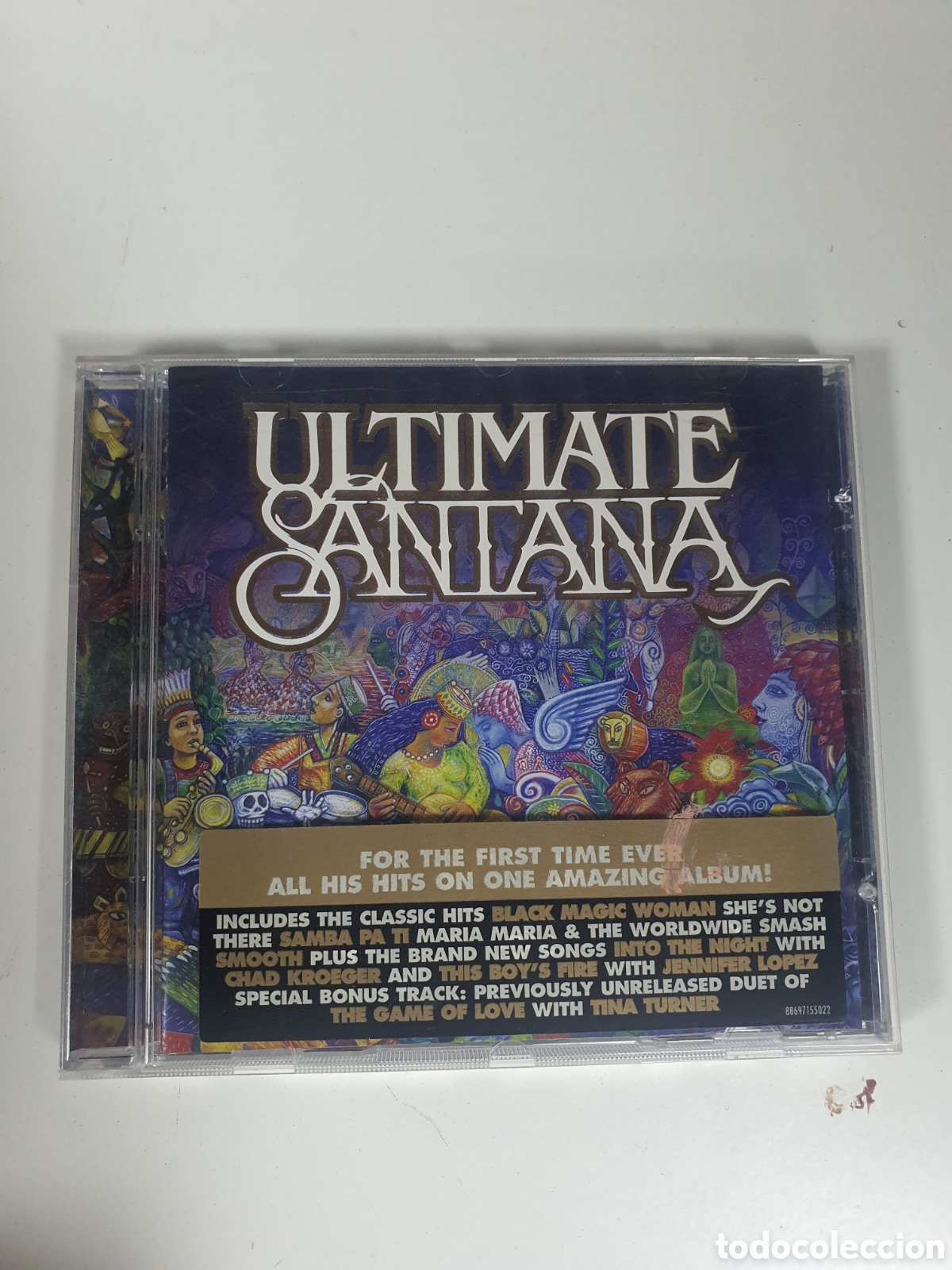CDs de m&uacute;sica: SANTANA ULTIMATE SANTANA CD - Foto 1