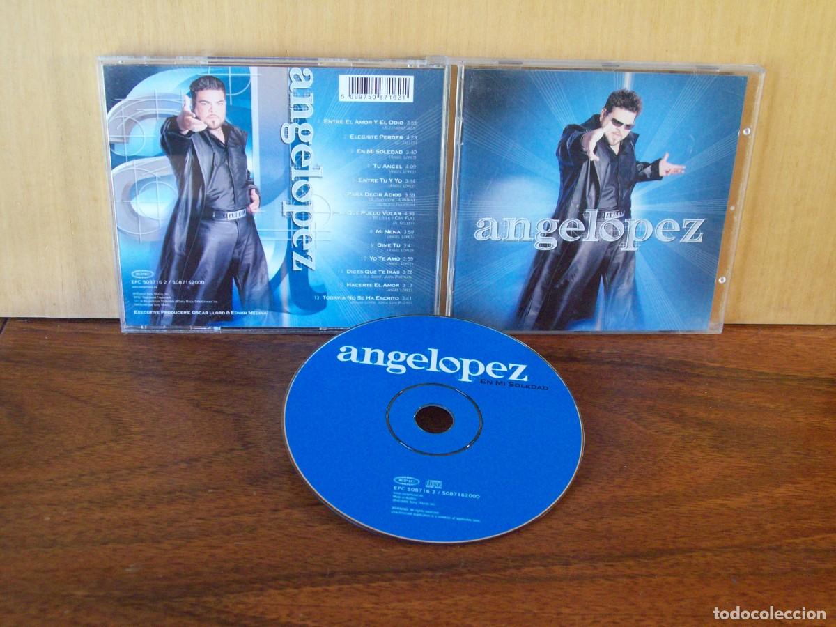 CDs de m&uacute;sica: ANGEL LOPEZ - EN MI SOLEDAD - CD - Foto 1