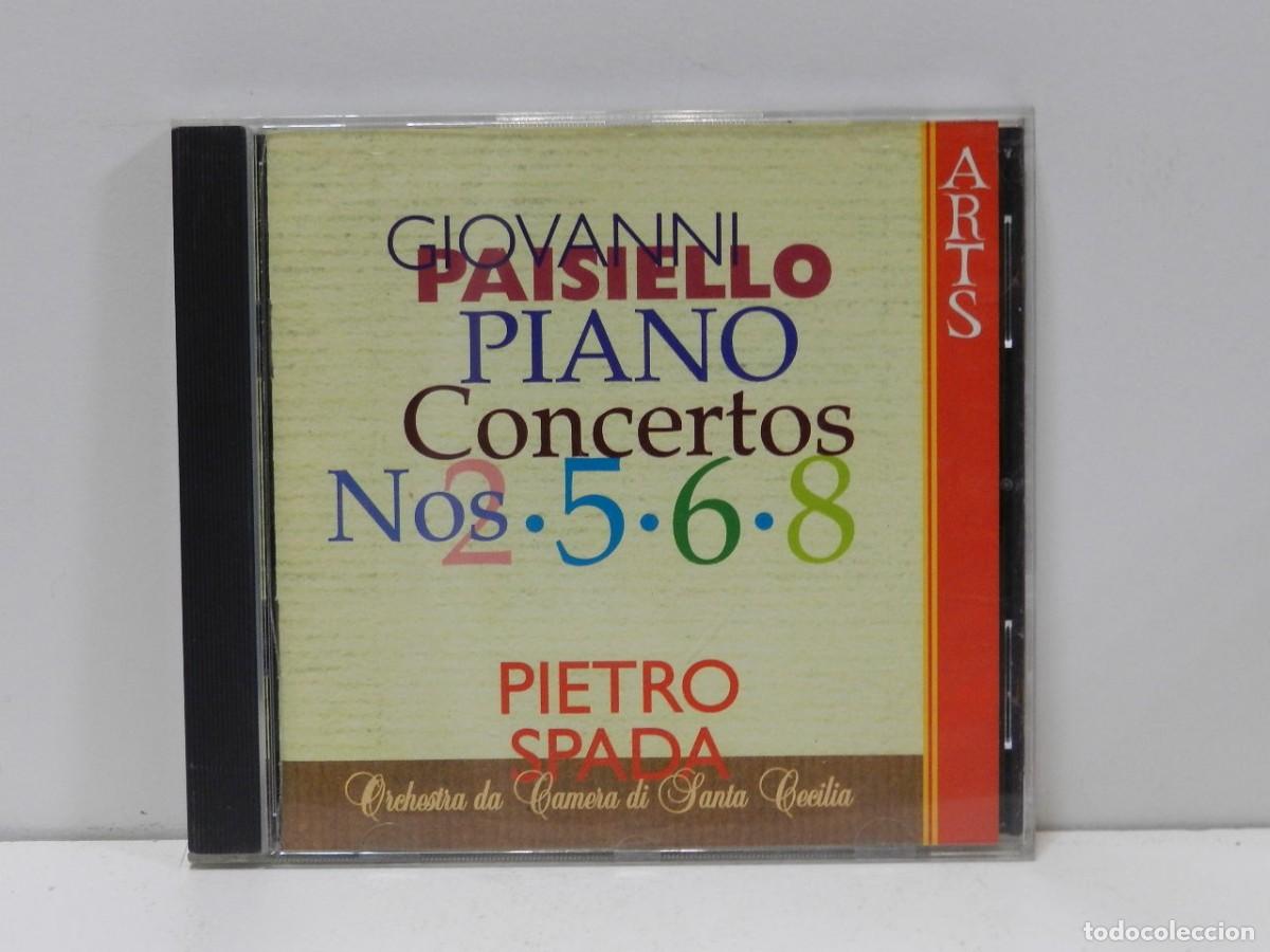 CD di Musica: DISCO CD. Giovanni Paisiello, Pietro Spada &ndash; Piano Concertos Nos. 2, 5, 6, 8. COMPACT DISC.
