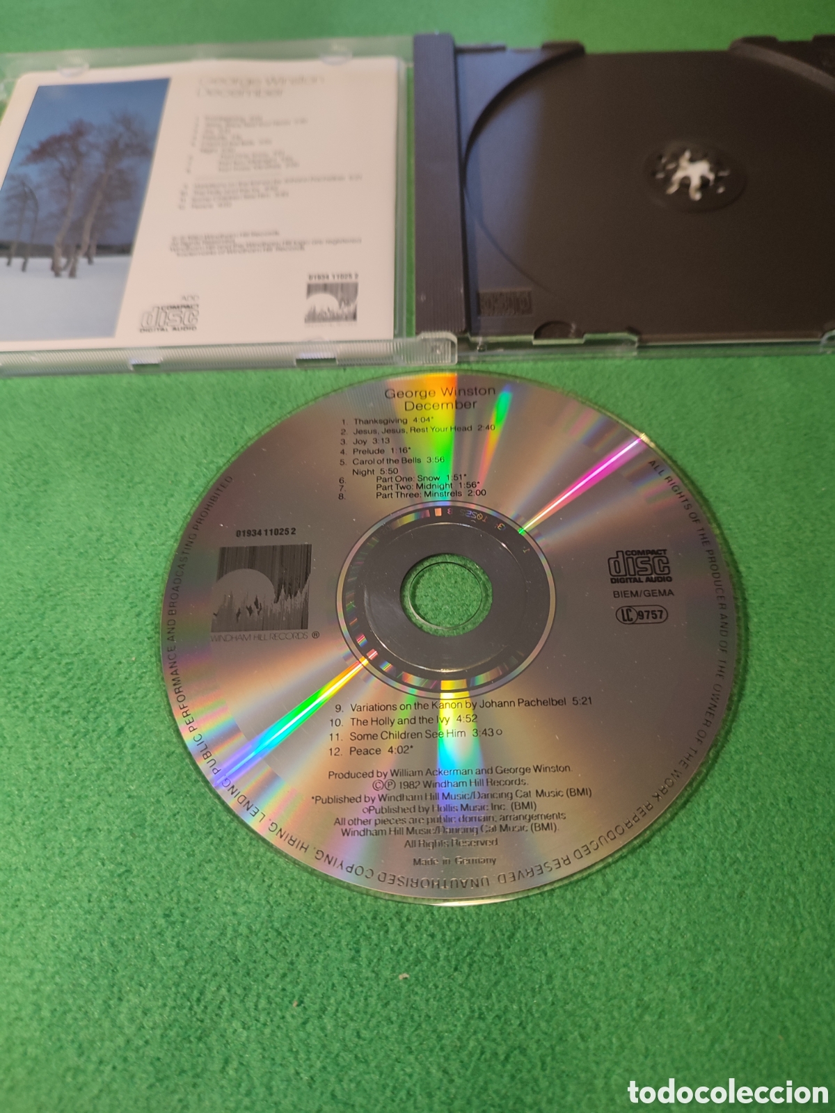 CDs de m&uacute;sica: George Winston - Piano Solos December - Foto 2
