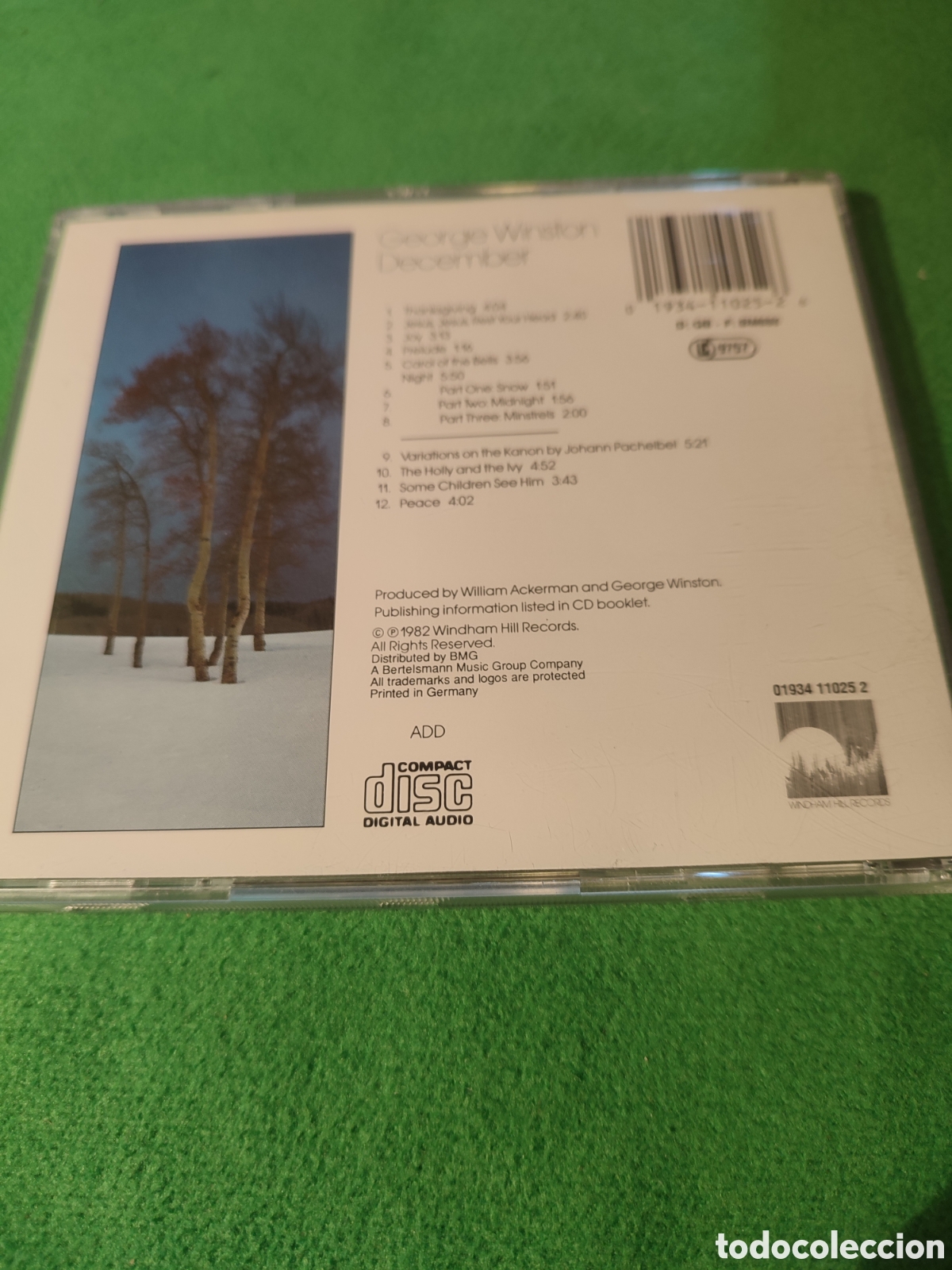 CDs de m&uacute;sica: George Winston - Piano Solos December - Foto 3