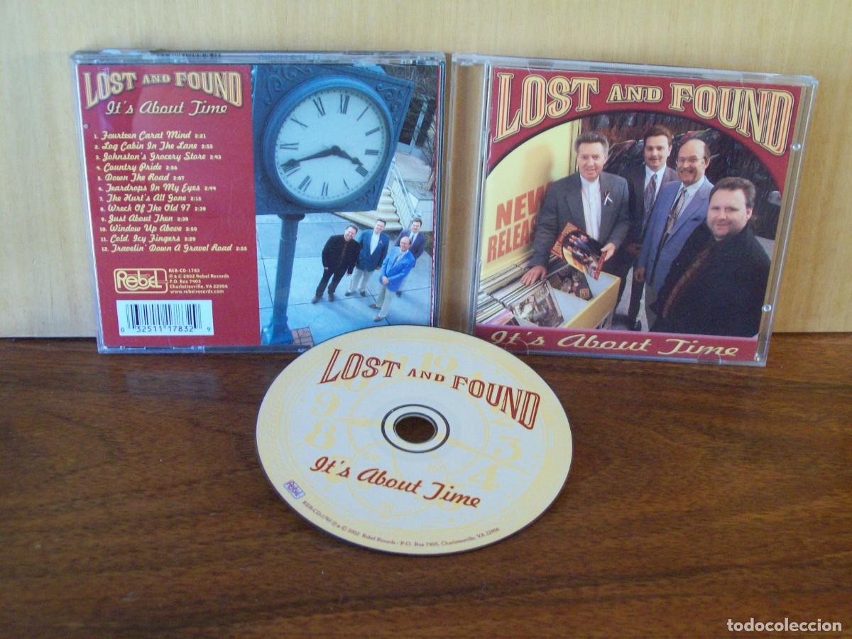 CDs de m&uacute;sica: LOST AND FOUND - ITS ABOUT TIME - CD - Foto 1