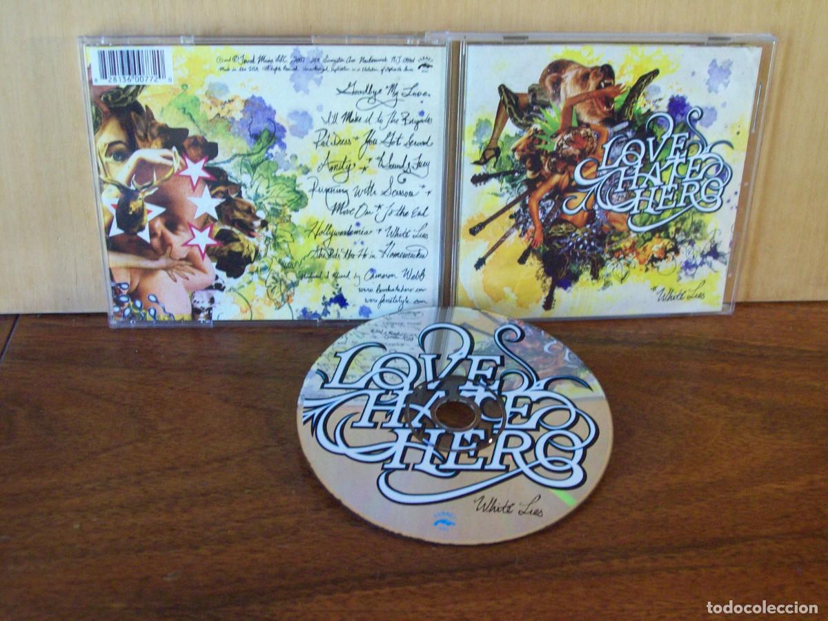 CDs de m&uacute;sica: LOVE HATES HERO - WHITE LUS - CD - Foto 1