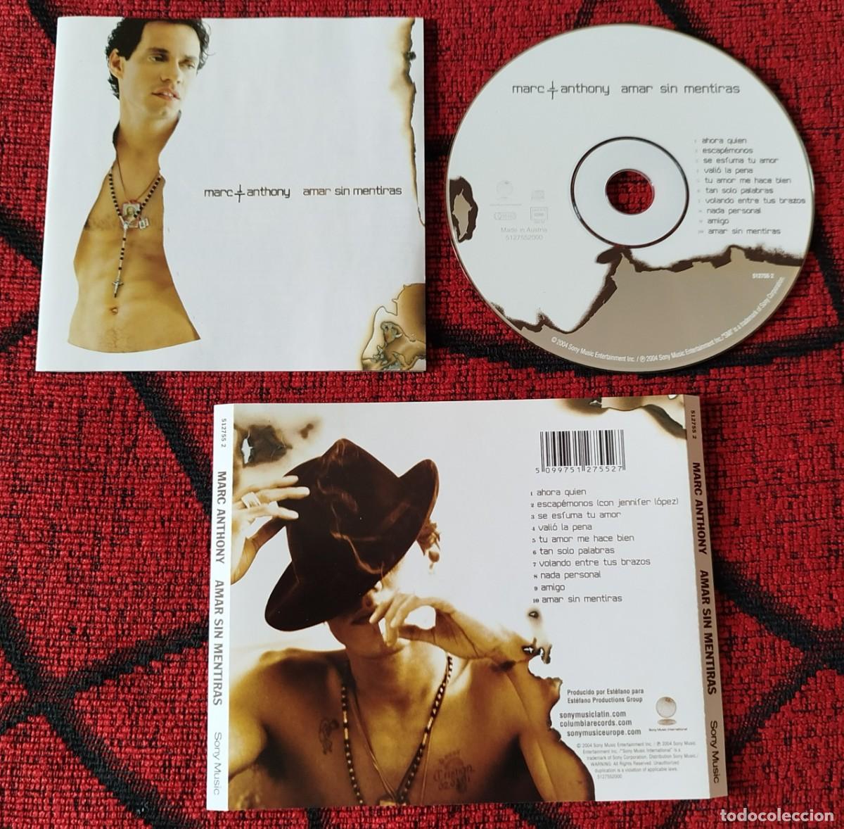 CDs de m&uacute;sica: MARC ANTHONY ** Amar Sin Mentiras ** CD AUSTRIA 2004 - Foto 1