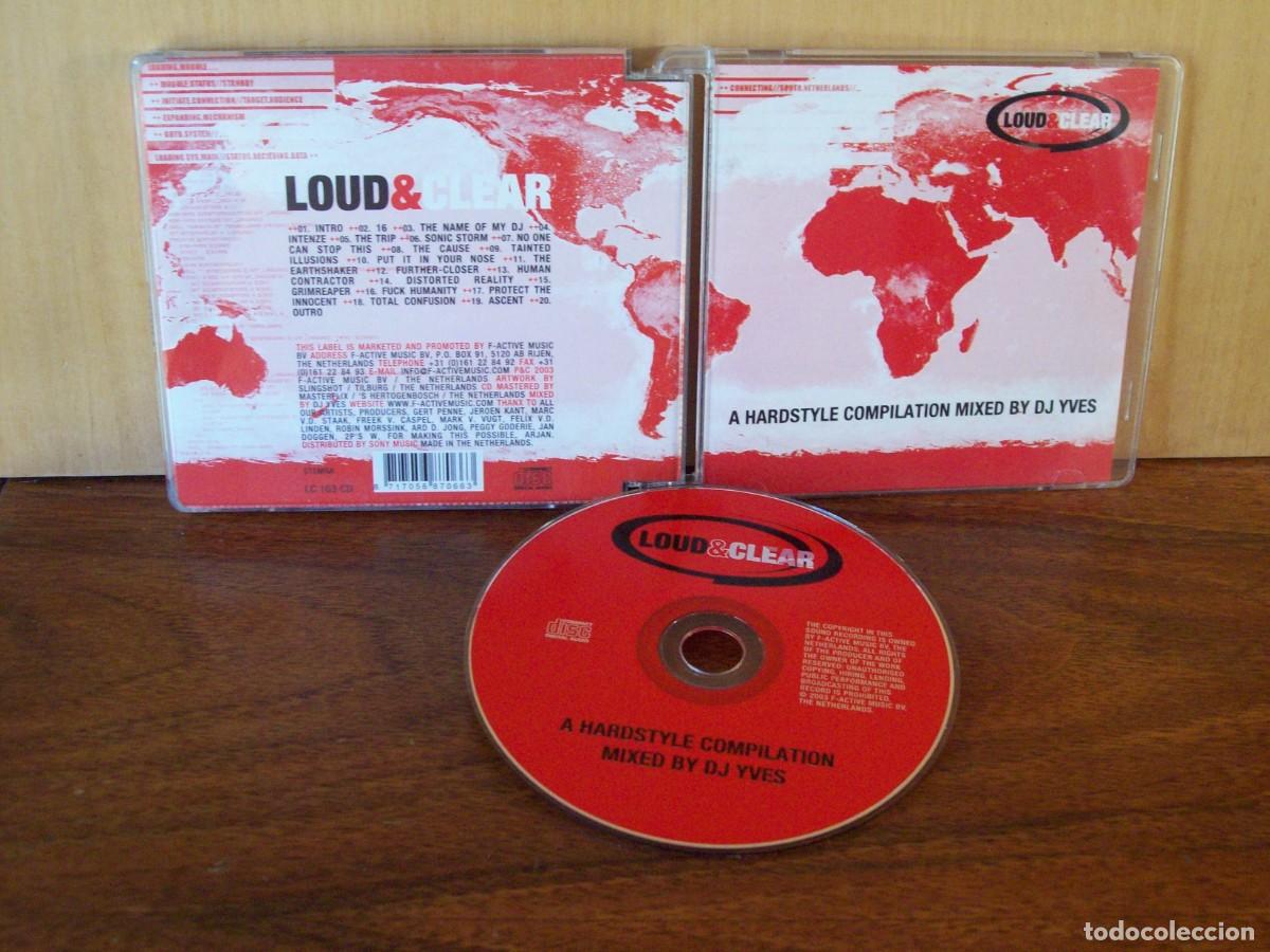 CDs de m&uacute;sica: LOUD & CLEAR - A HARDSTYLE COMPILATION MIXED BY DJ YVES - CD - Foto 1