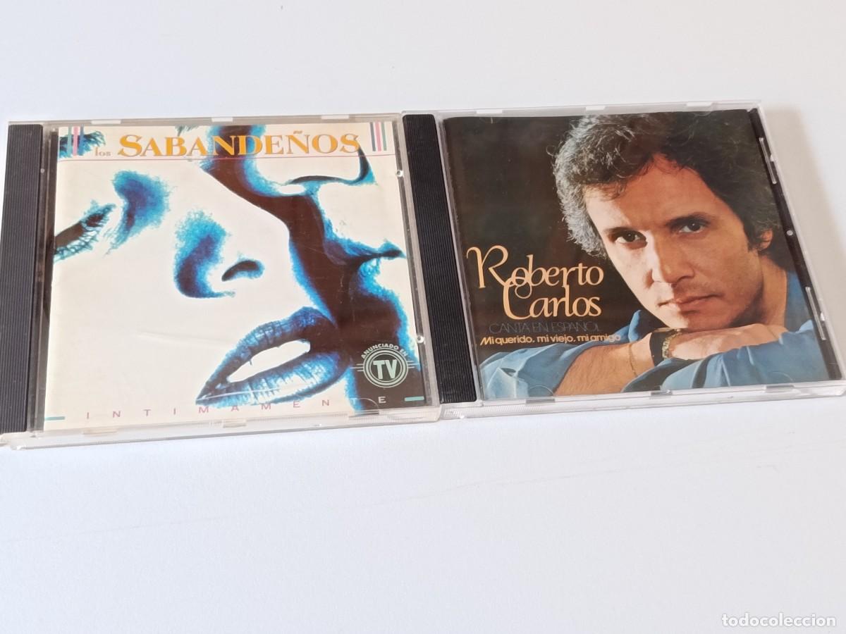 CDs de m&uacute;sica: 2 CD LOS SABANDE&Ntilde;OS - ROBERTO CARLOS - Foto 1