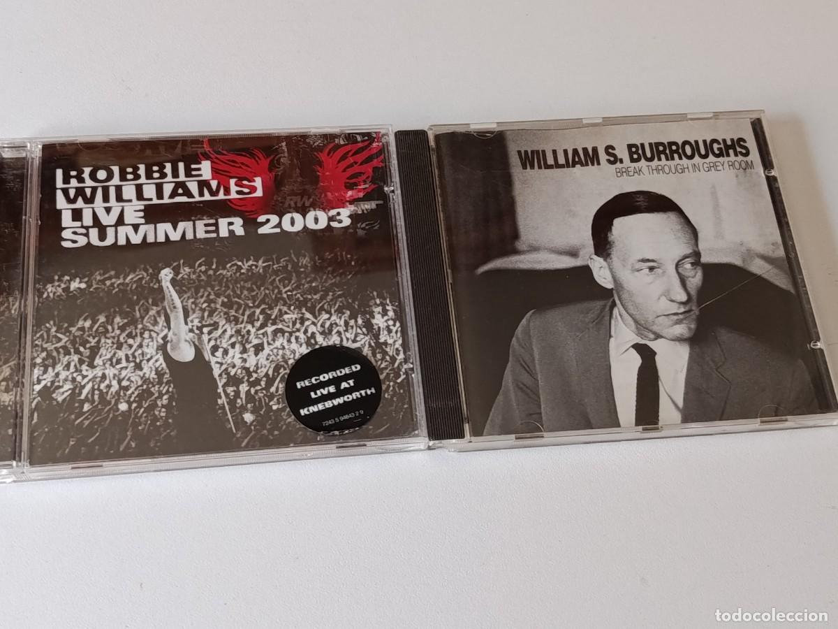 CDs de m&uacute;sica: 2 CD ROBBIE WILLIAMS - WILLIAM S BURRUOGHS - Foto 1