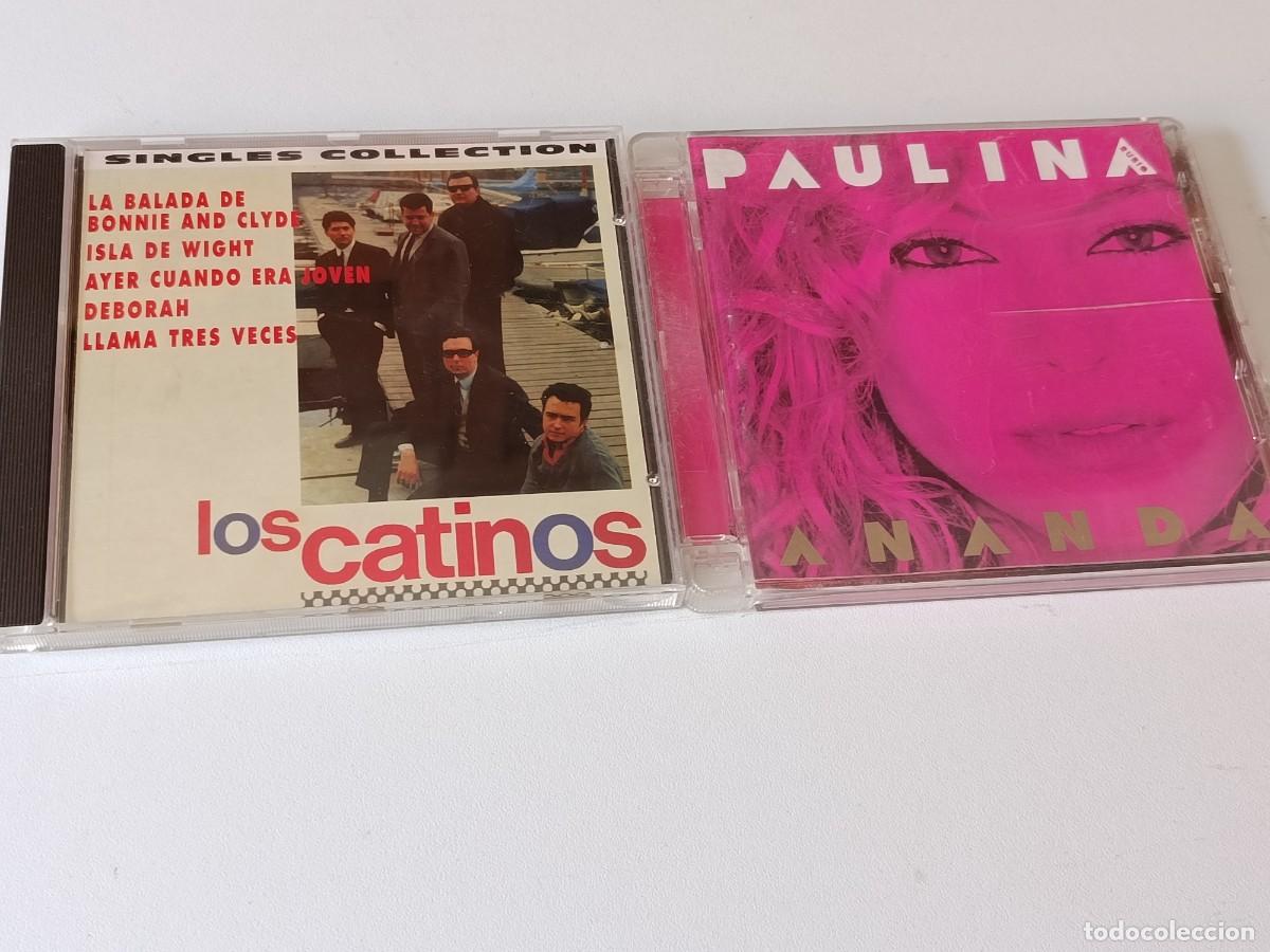 CDs de m&uacute;sica: 2 CD PAULINA RUBIO - LOS LATINOS - Foto 1